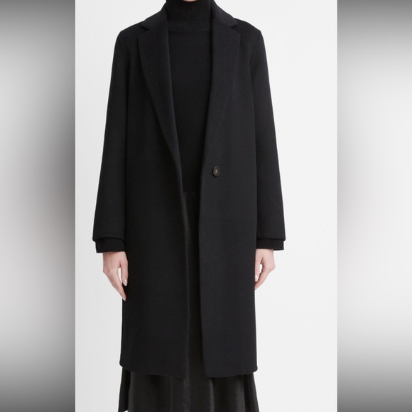 Vince Jackets & Blazers - Vince Black Trench Coat